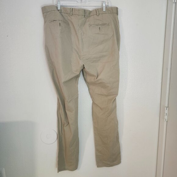 Peter Millar Men’s Size 42 Khaki Pants — Classic Fit Dress Casual - Picture 3 of 4